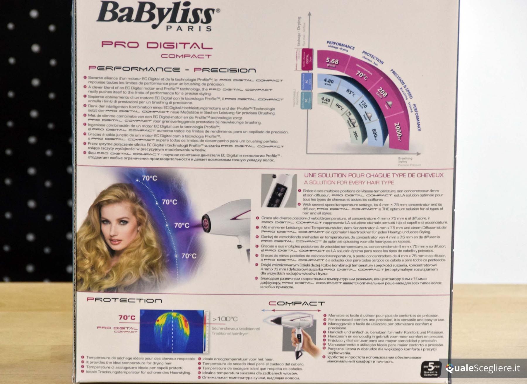 Babyliss 6100E Pro Digital Compact