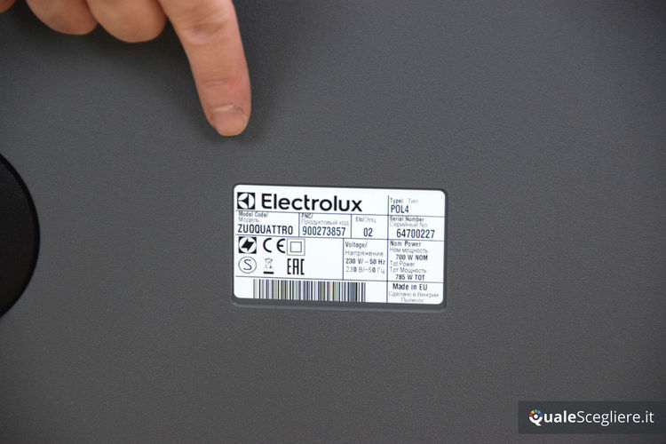 Electrolux Zuoquattro Ultraone