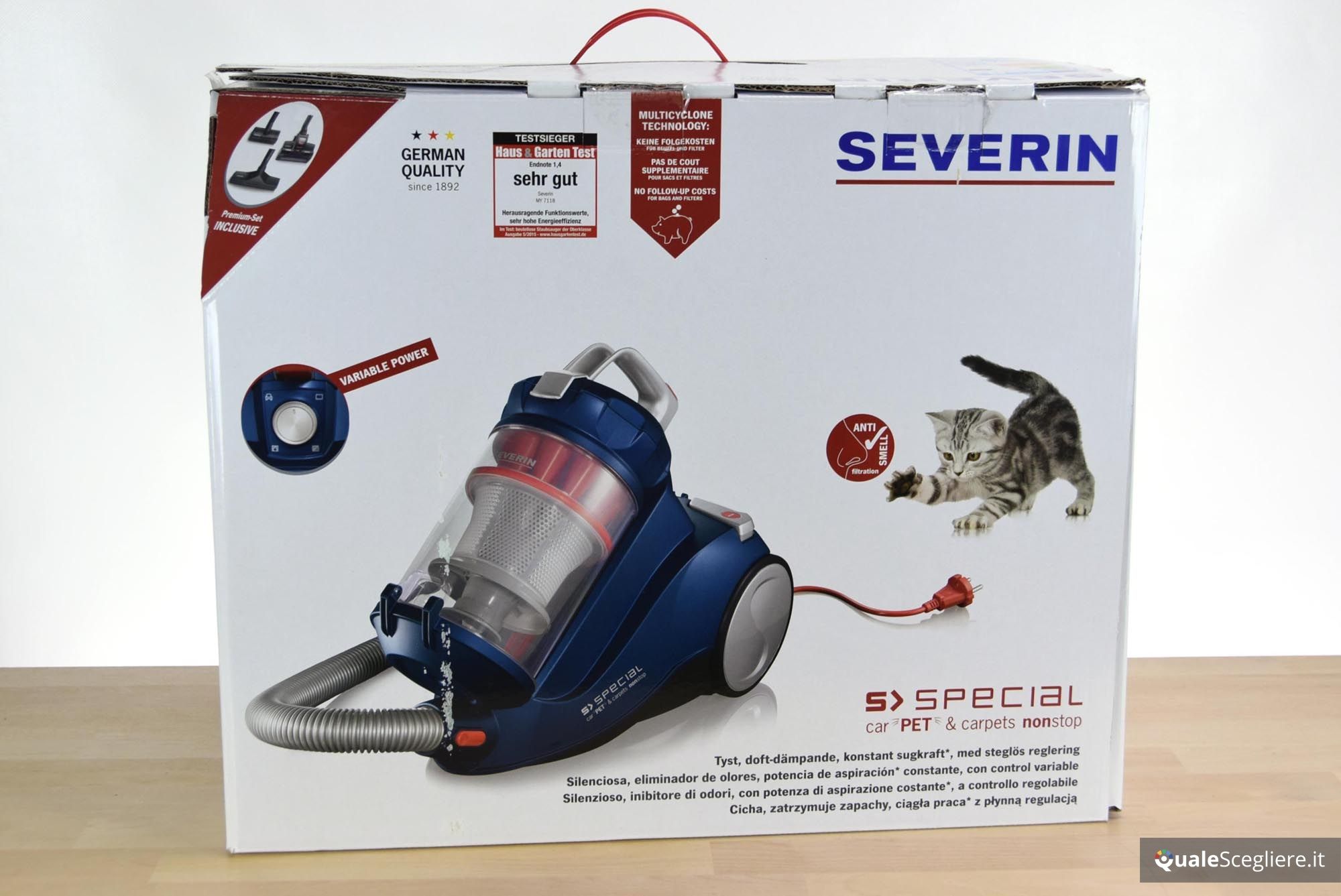 Severin MY 7118 S'Special Car Pet & Carpets nonstop