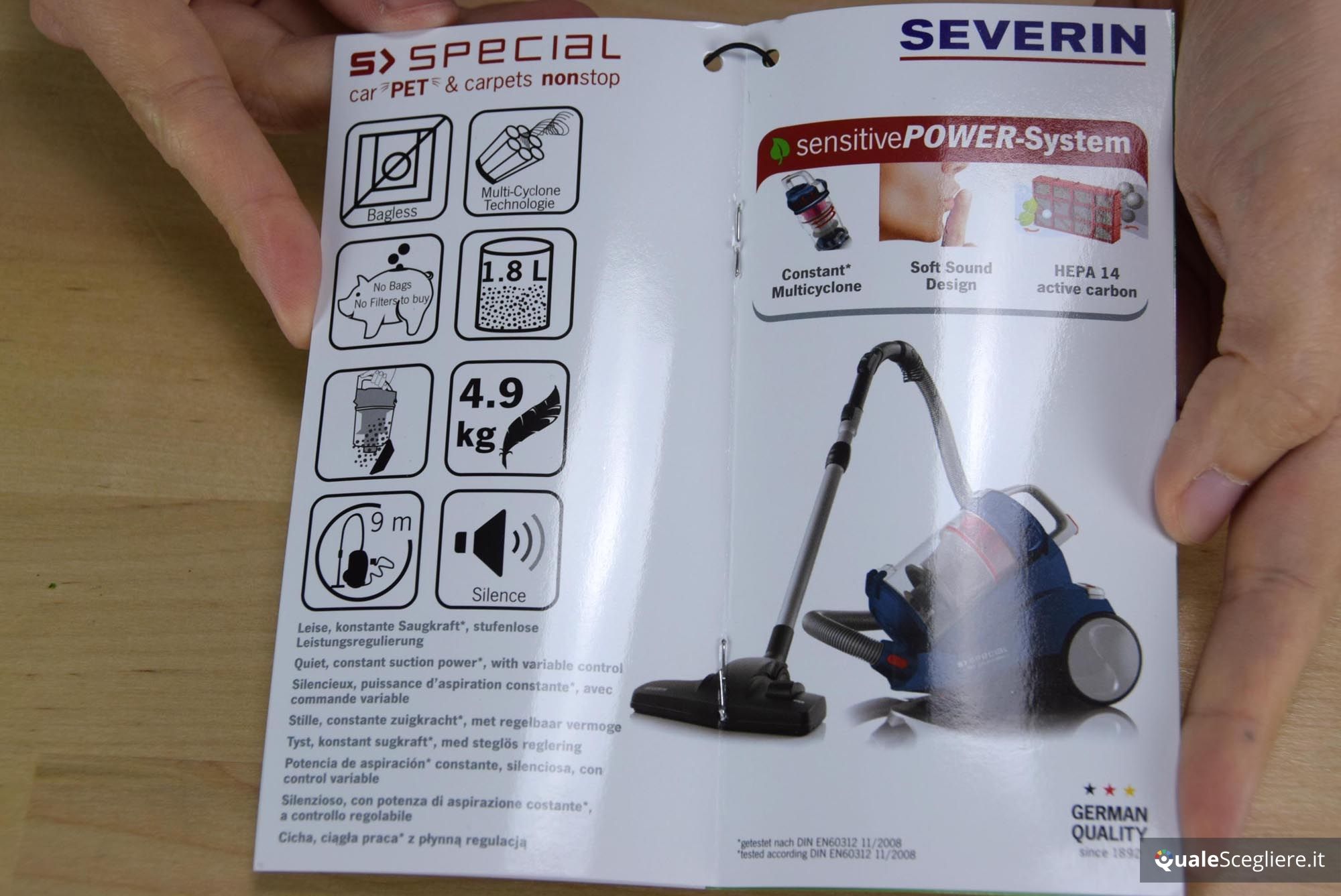 Severin MY 7118 S'Special Car Pet & Carpets nonstop