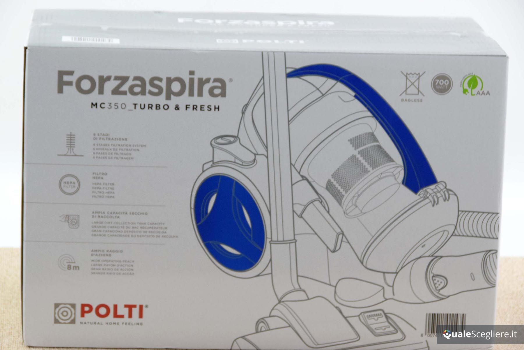 Polti Forzaspira MC350 Turbo & Fresh