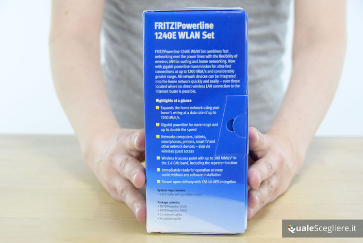 AVM Fritz!Powerline 1240E Wlan Set