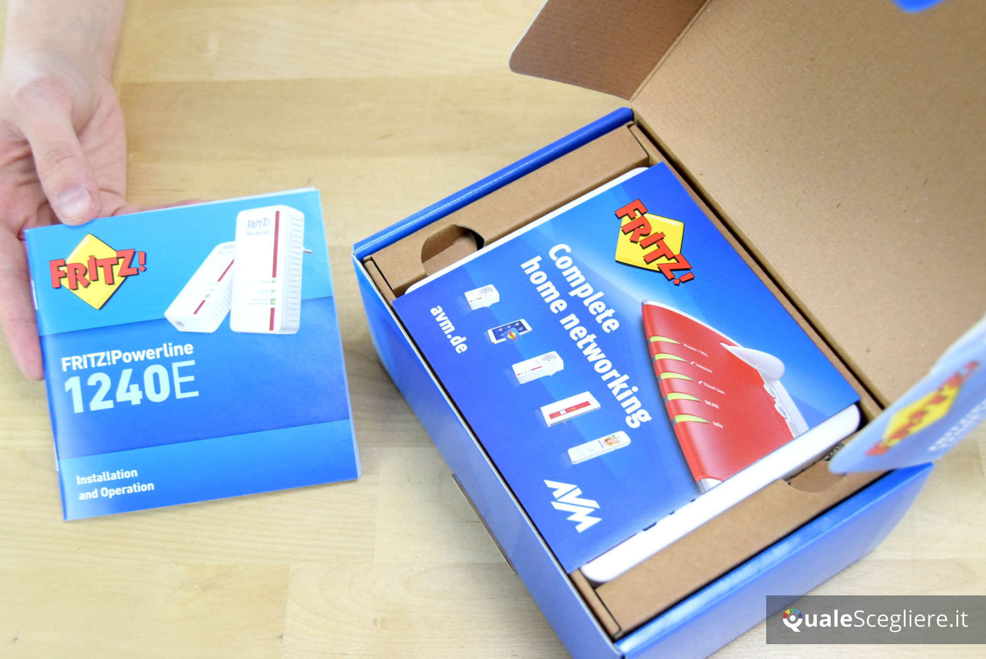 AVM Fritz!Powerline 1240E Wlan Set