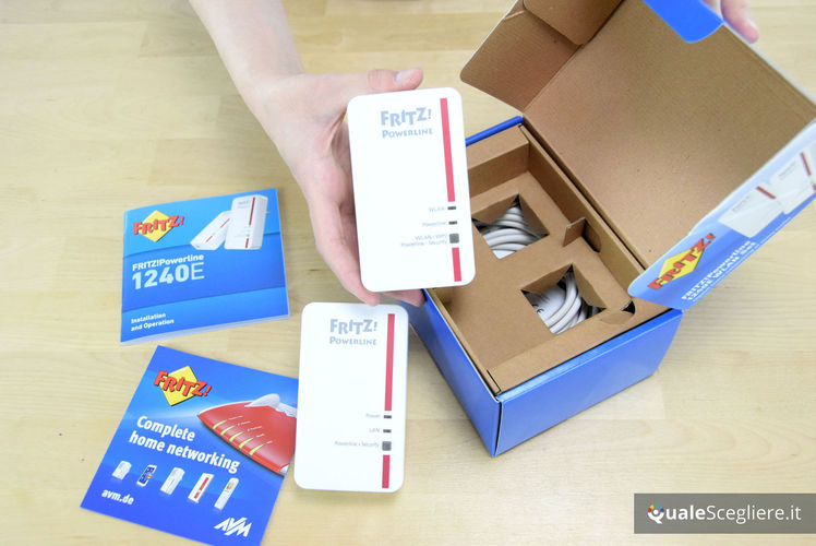 AVM Fritz!Powerline 1240E Wlan Set