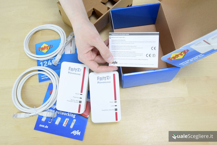 AVM Fritz!Powerline 1240E Wlan Set