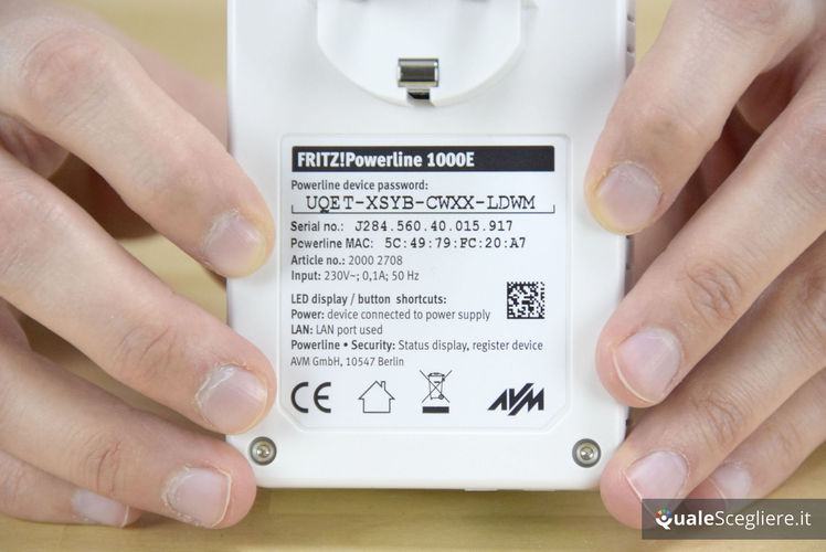 AVM Fritz!Powerline 1240E Wlan Set