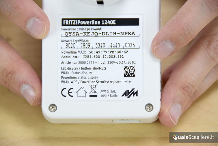 AVM Fritz!Powerline 1240E Wlan Set