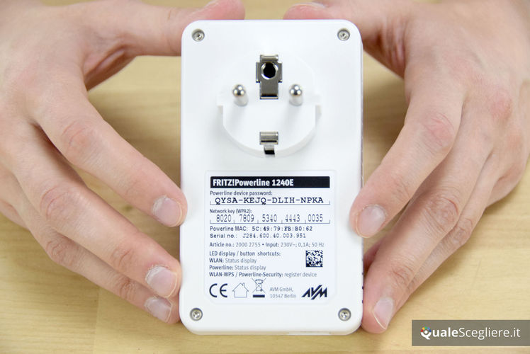 AVM Fritz!Powerline 1240E Wlan Set