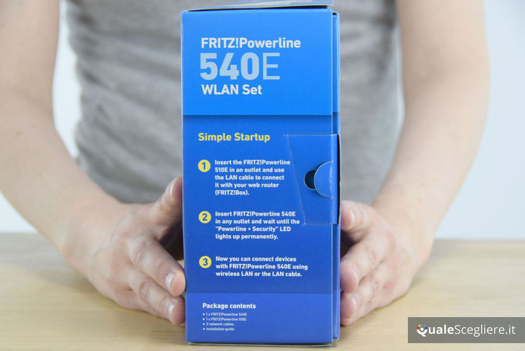 AVM Fritz!Powerline 540E Wlan Set