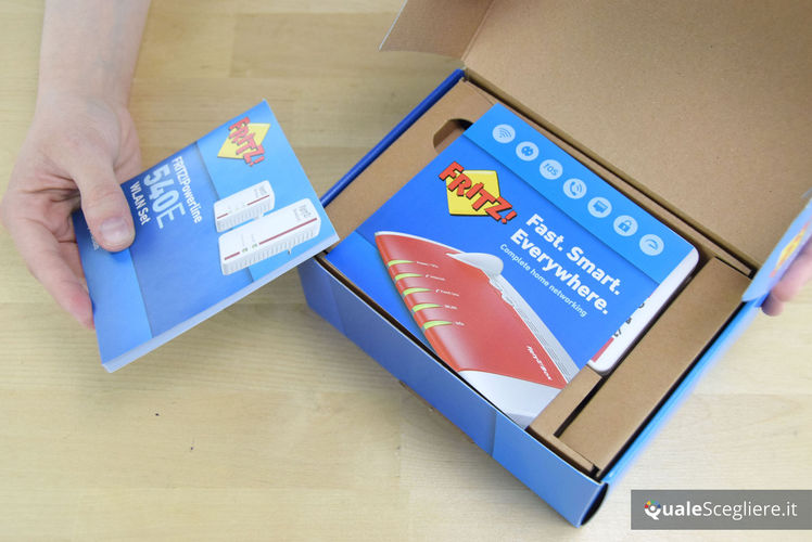 AVM Fritz!Powerline 540E Wlan Set