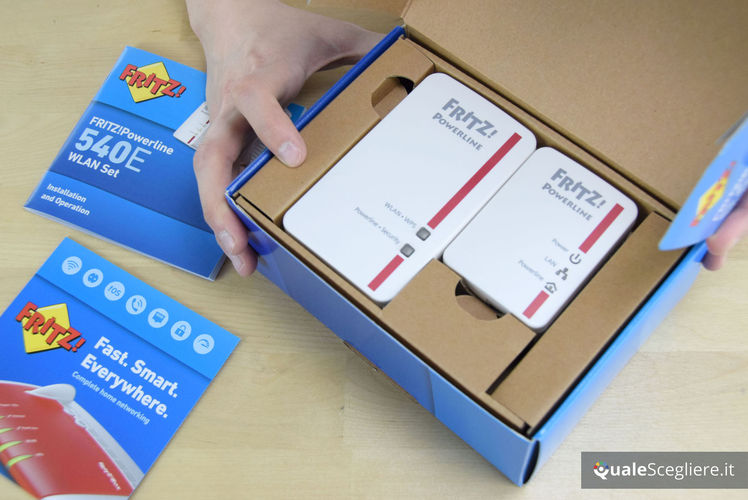 AVM Fritz!Powerline 540E Wlan Set