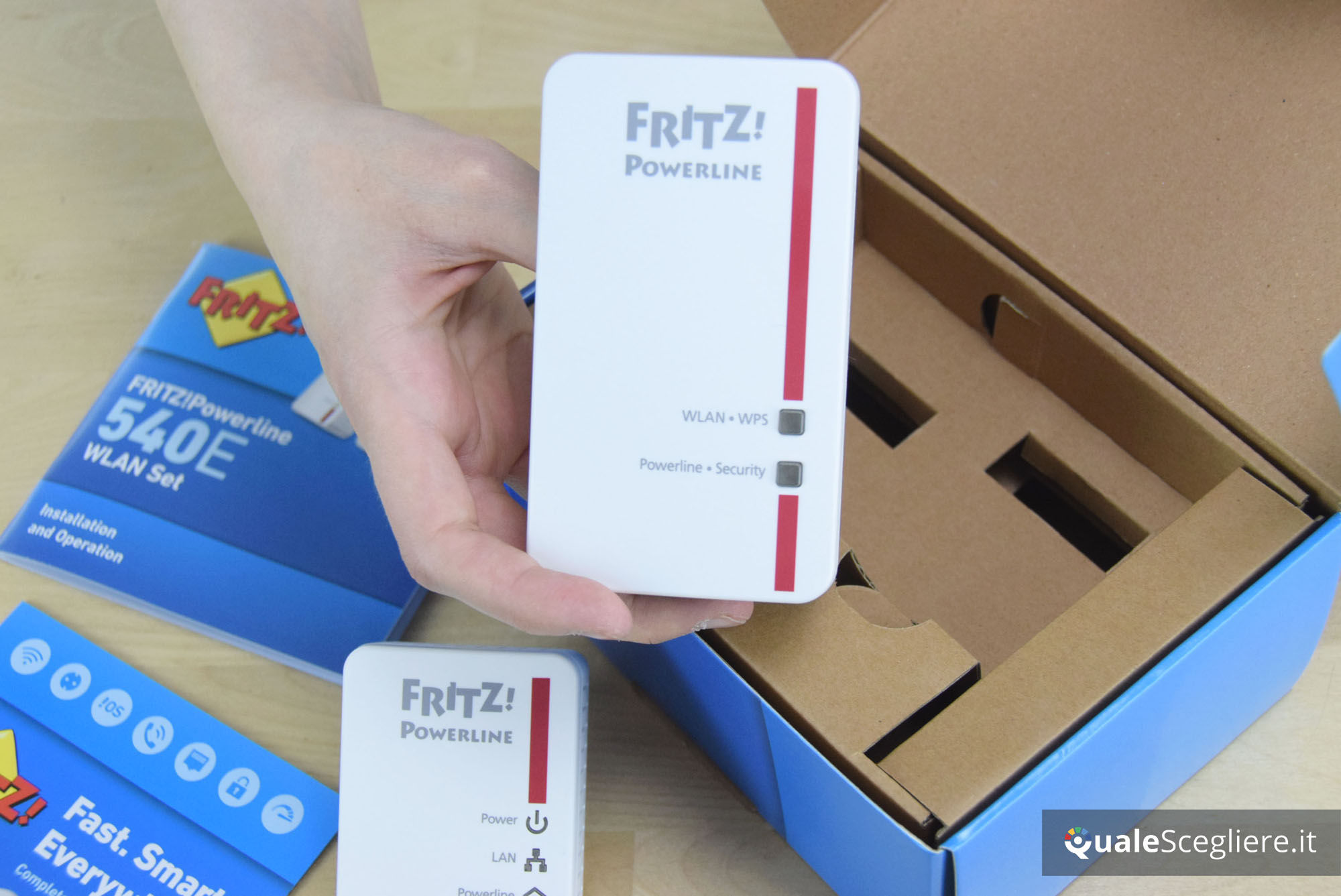 AVM Fritz!Powerline 540E Wlan Set