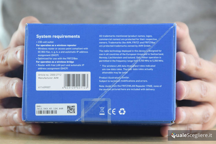 AVM Fritz!Wlan 1750E