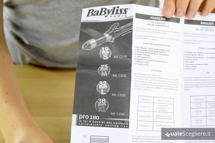 Babyliss C319E Pro 180