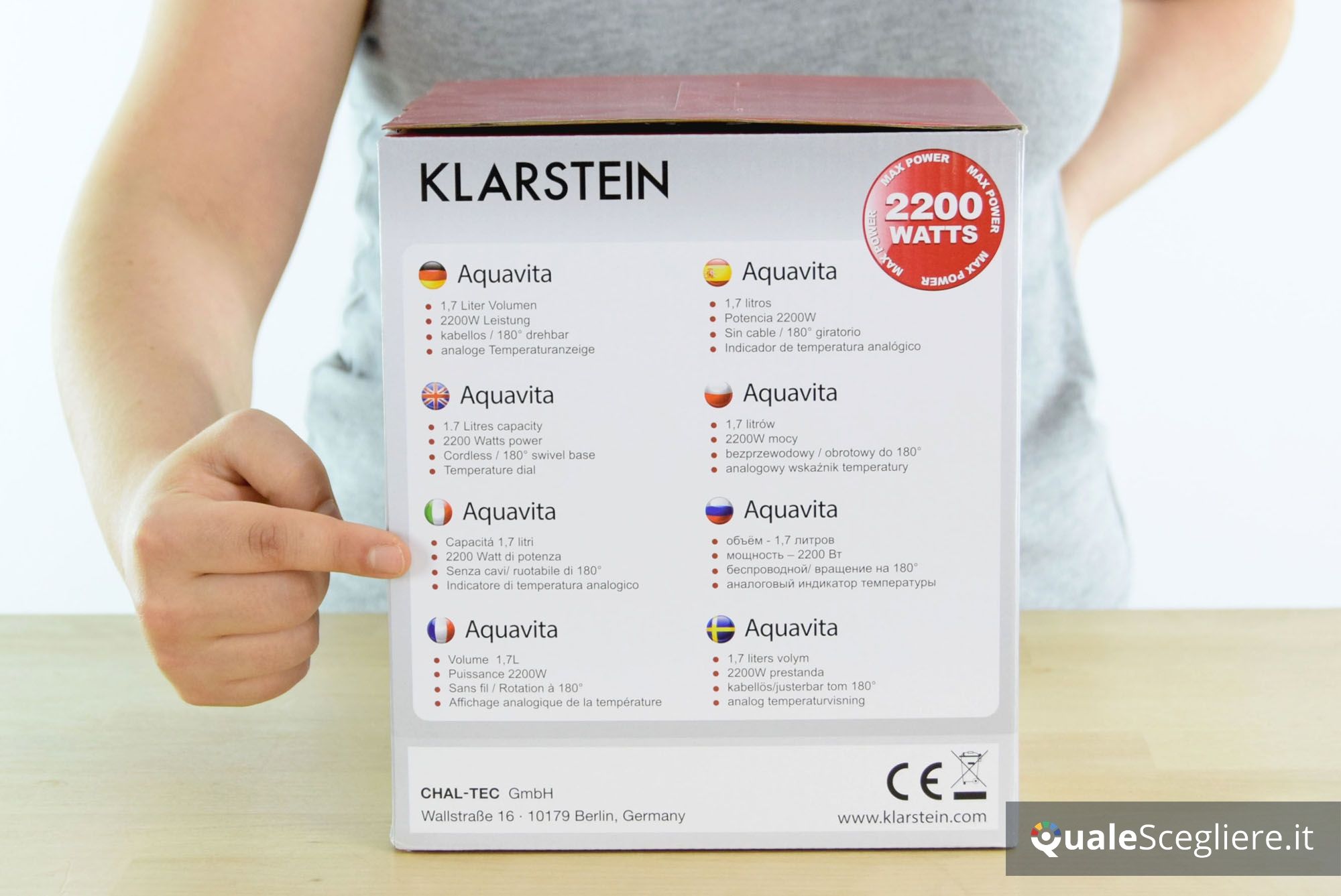 Klarstein 10009464 Aquavita