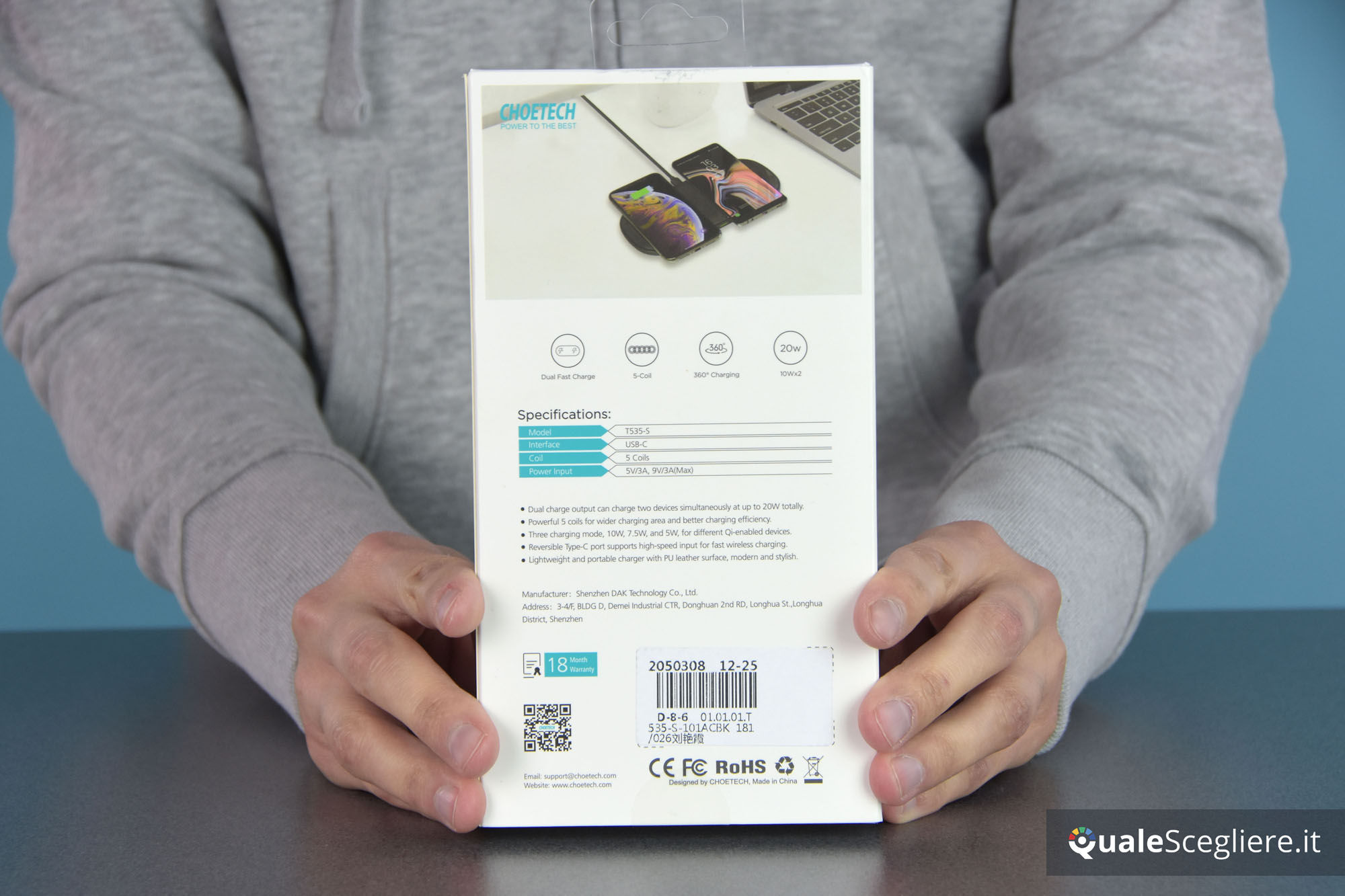 Choetech T535-S
