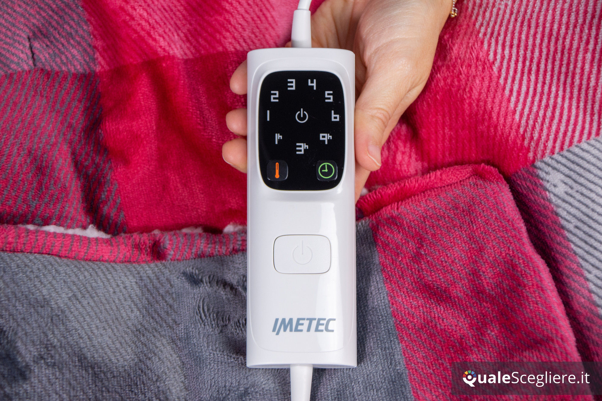 Imetec Adapto Velvet Tartan con tasca