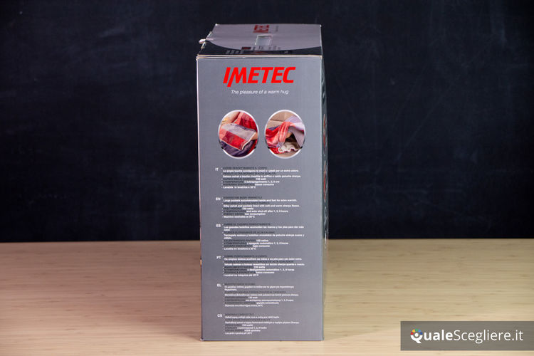 Imetec Adapto Velvet Tartan con tasca