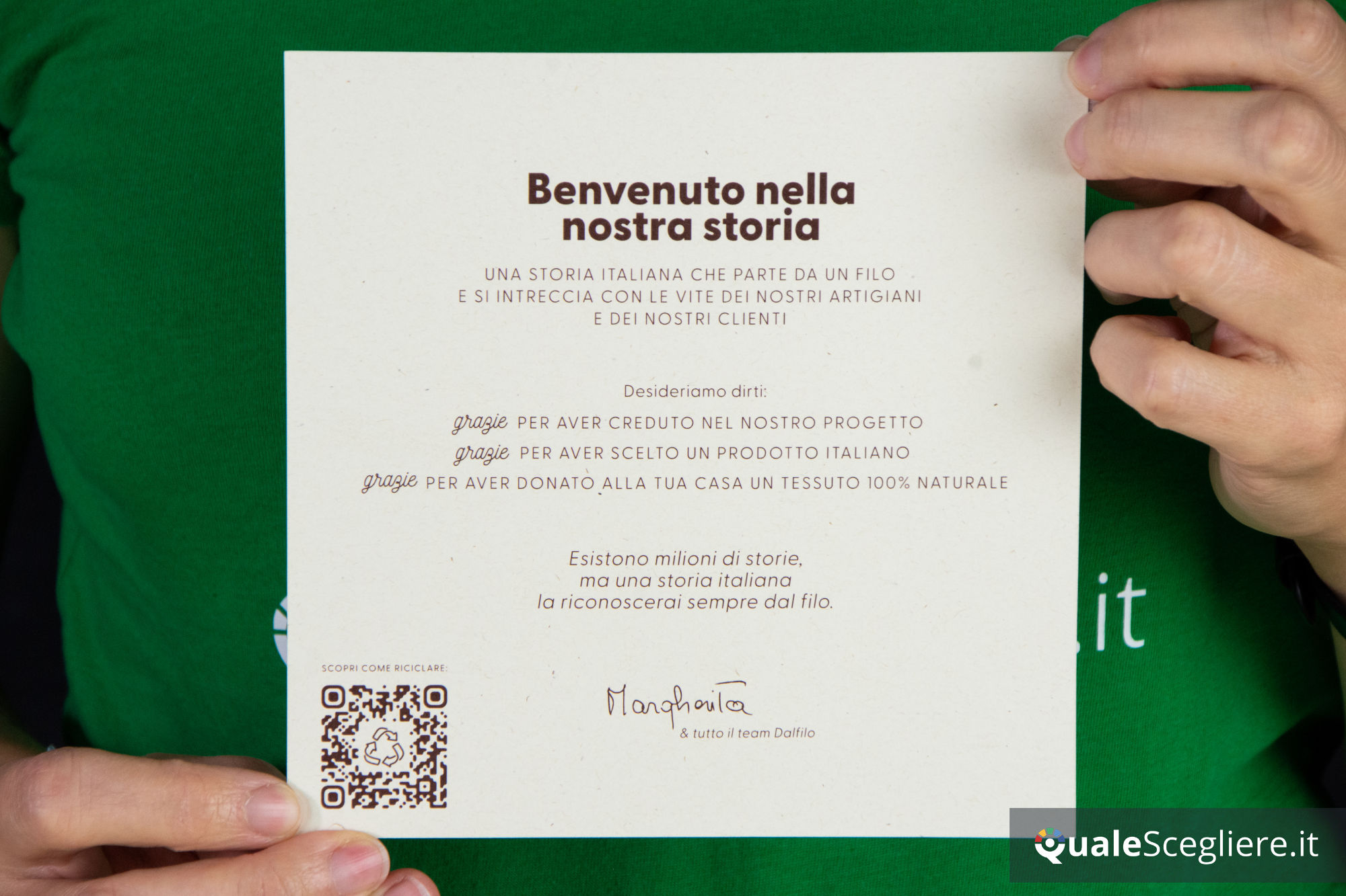 Dalfilo Completo copripiumino percalle blu