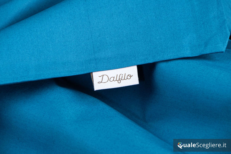Dalfilo Completo copripiumino percalle blu