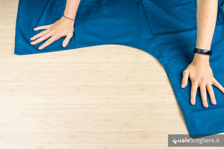 Dalfilo Completo copripiumino percalle blu