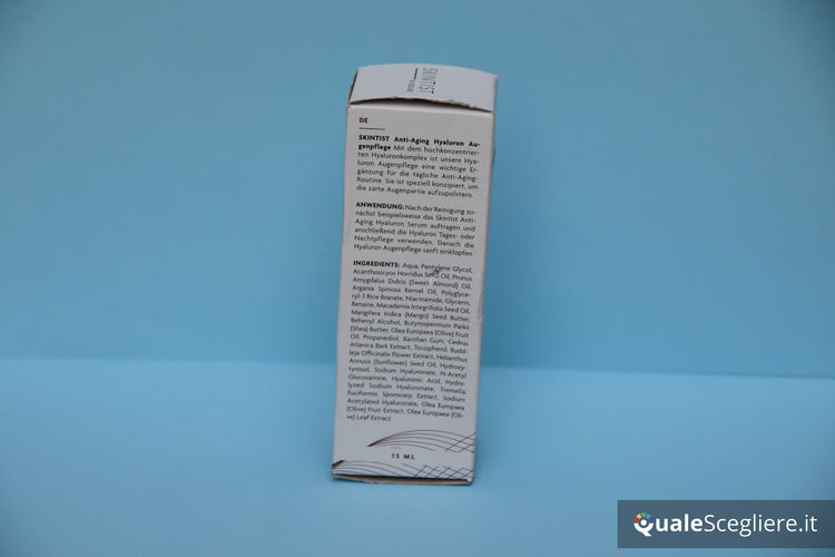 SKINTIST ANTI-AGING Contorno occhi con acido ialuronico