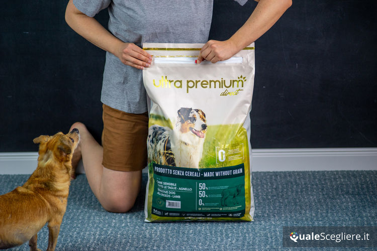 Ultra Premium Direct Agnello senza cereali per cani adulti sensibili 12 kg