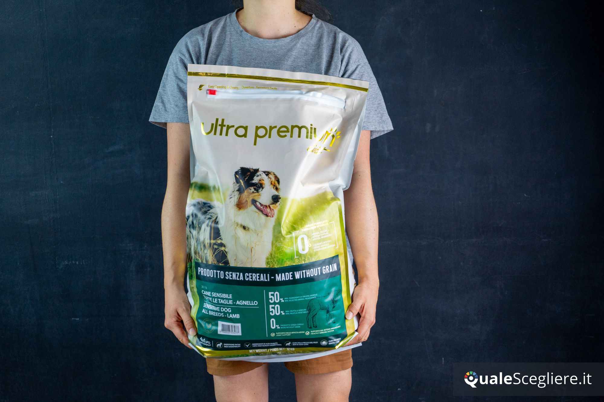 Ultra Premium Direct Agnello senza cereali per cani adulti sensibili 12 kg