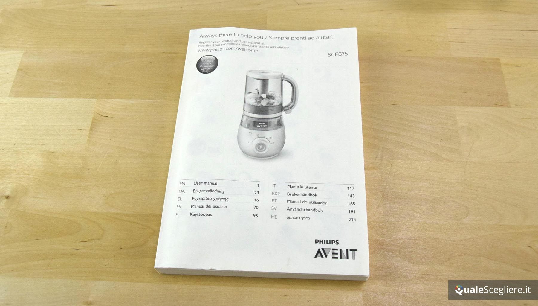 Philips Avent SCF875/02 EasyPappa 4 in 1