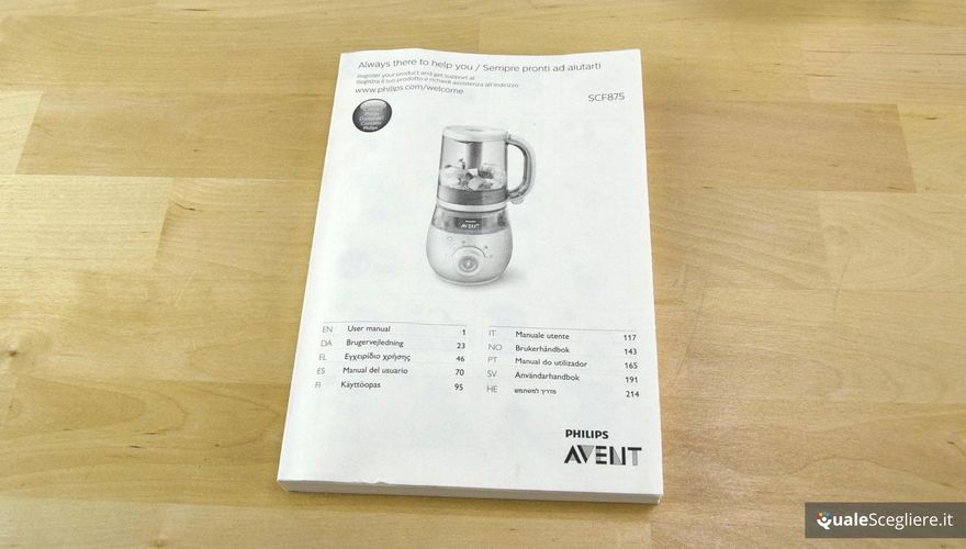 Philips Avent SCF875/02 EasyPappa 4 in 1