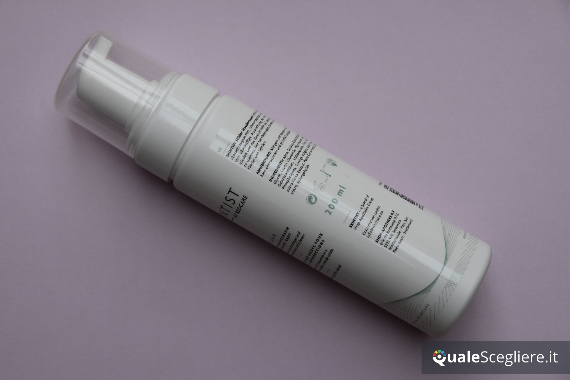 SKINTIST CLEAR Schiuma detergente