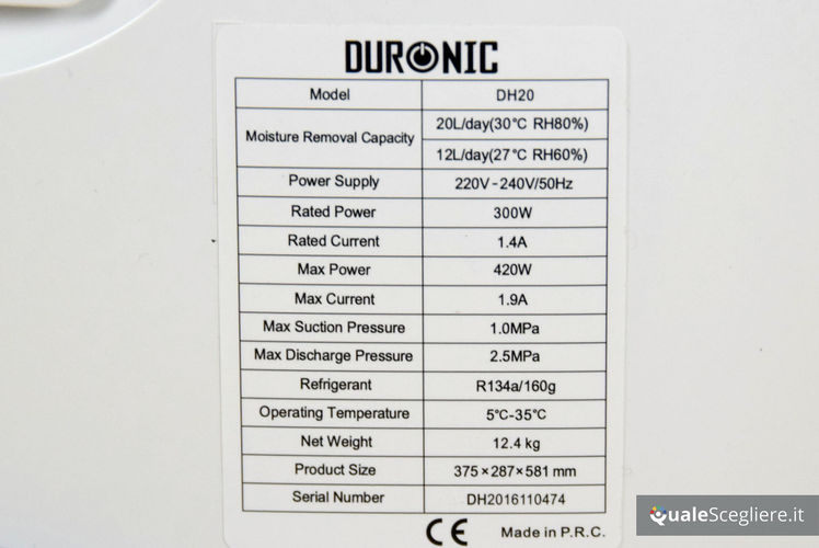 Duronic DH20