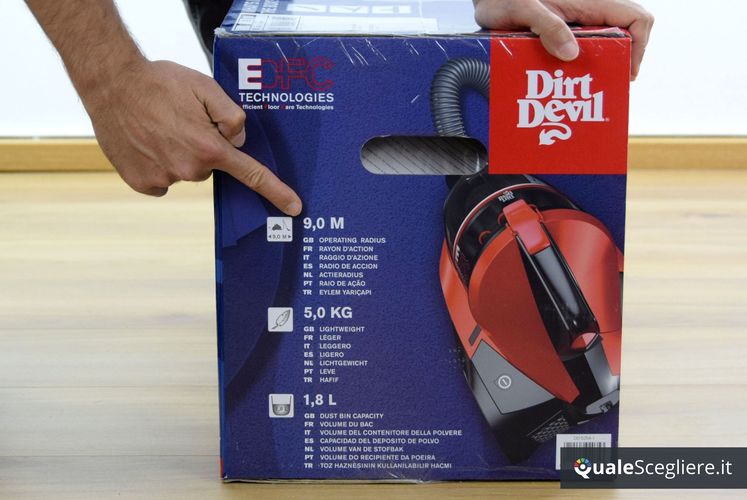 Dirt Devil DD 5254-1 Infinity Rebel54HFC