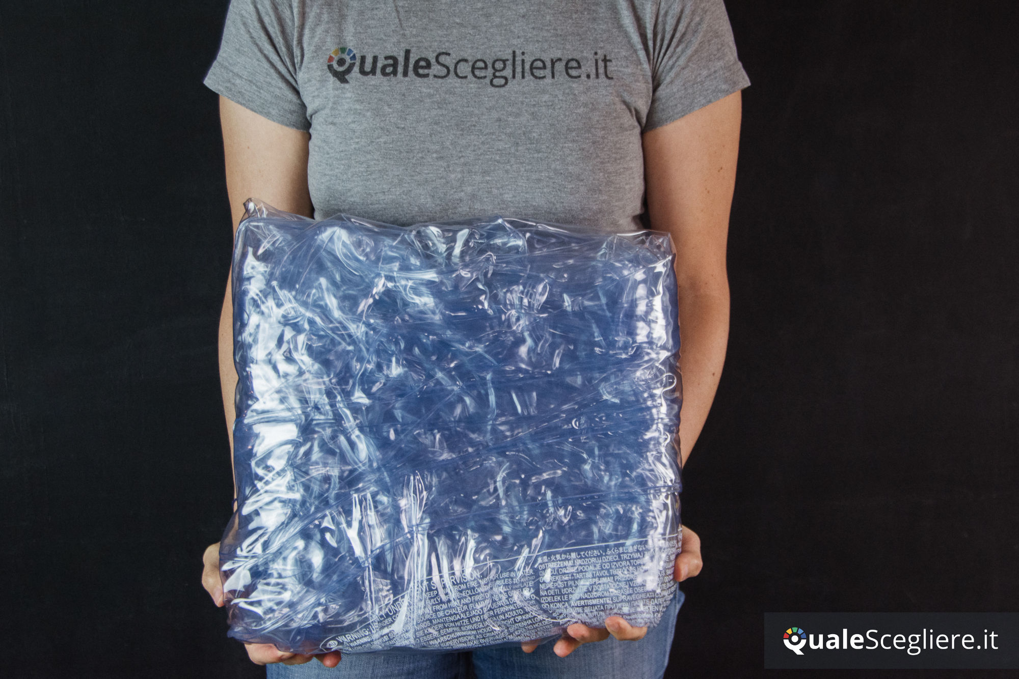 Intex Beanless Bag trasparente 66500NP