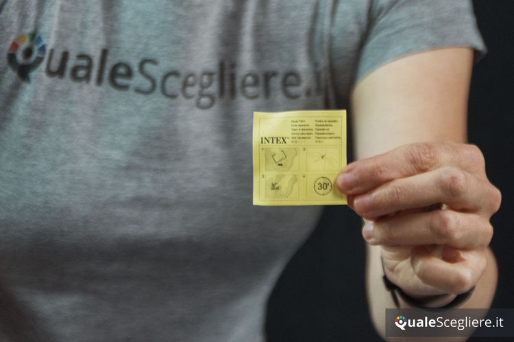 Intex Beanless Bag trasparente 66500NP