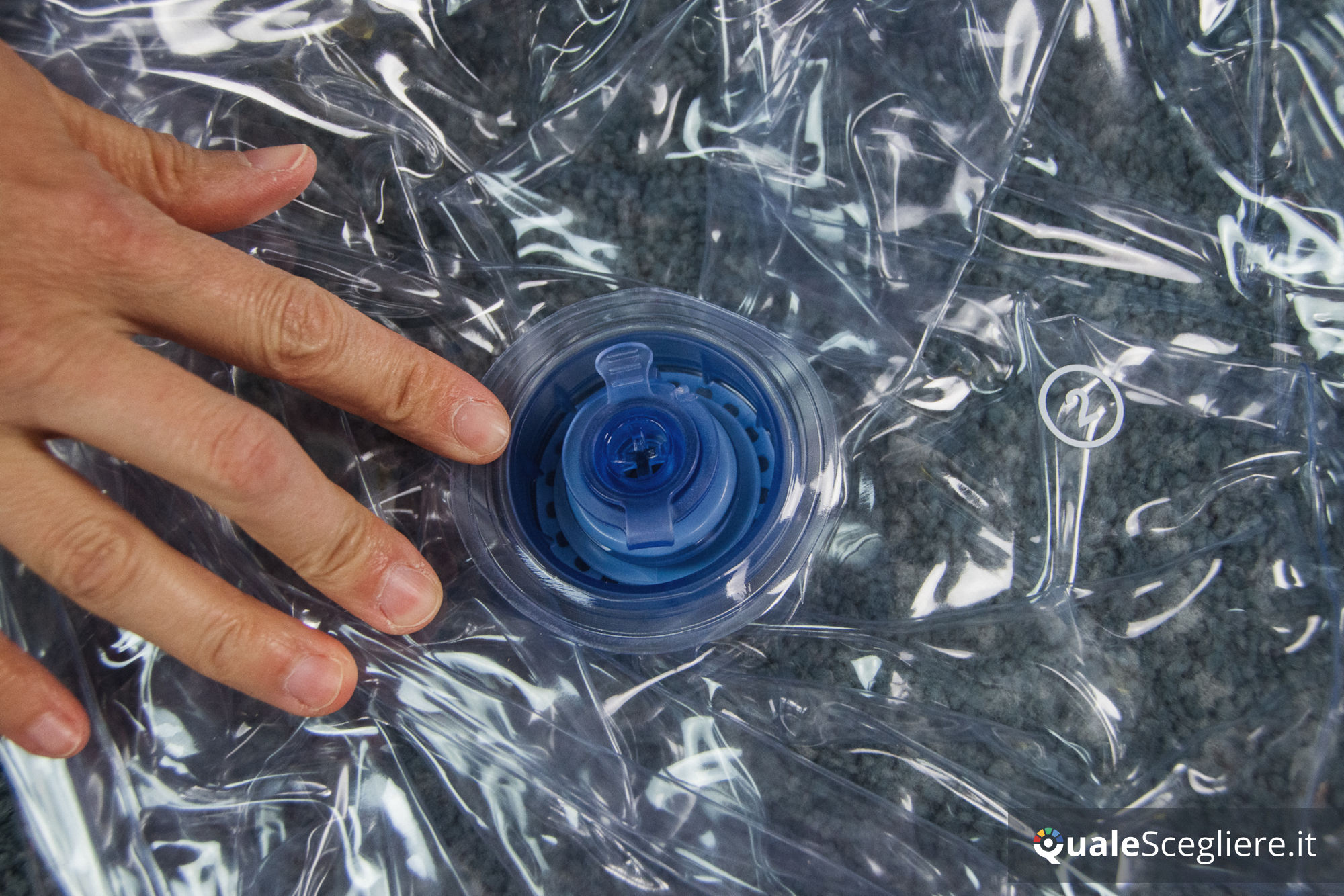 Intex Beanless Bag trasparente 66500NP