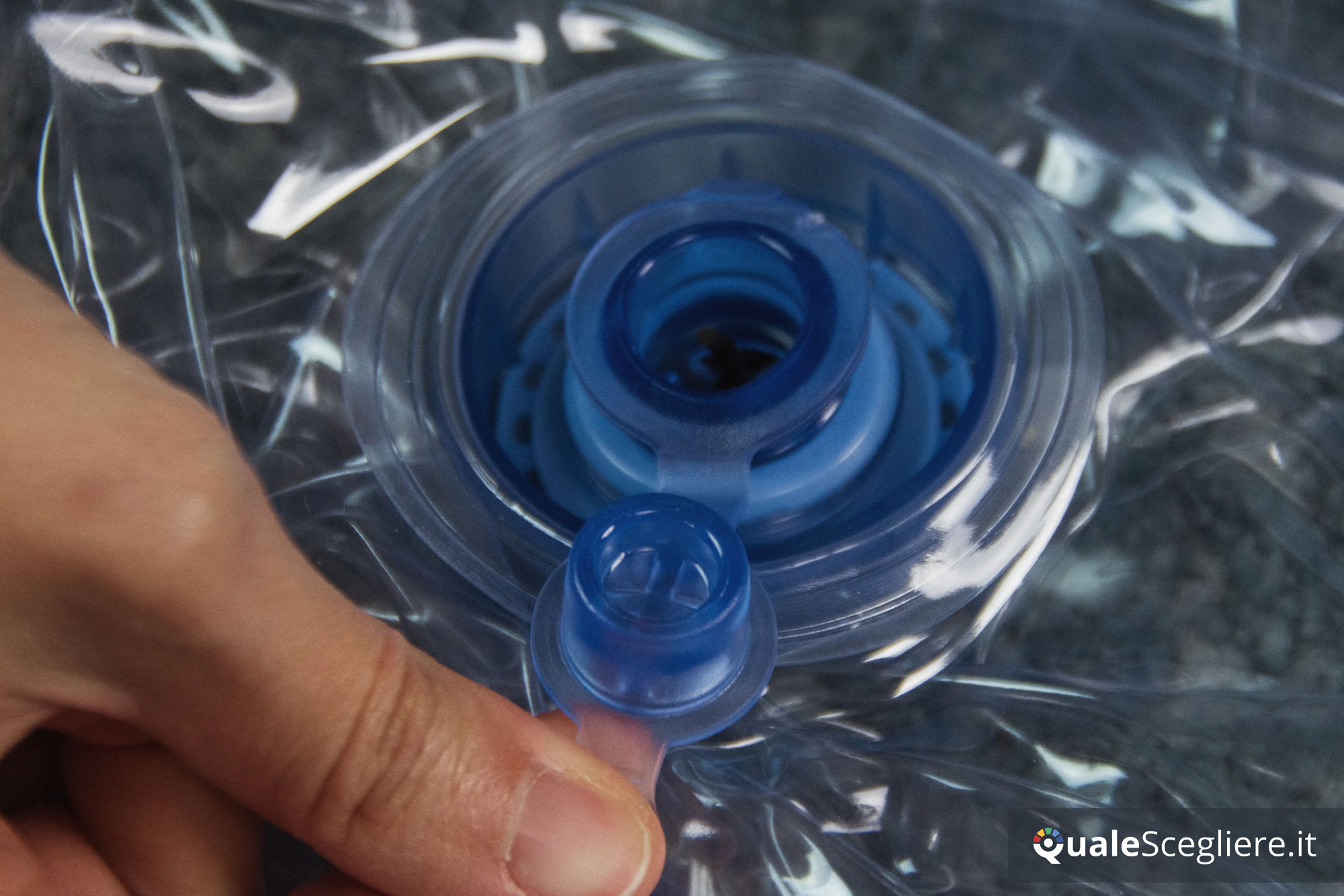 Intex Beanless Bag trasparente 66500NP