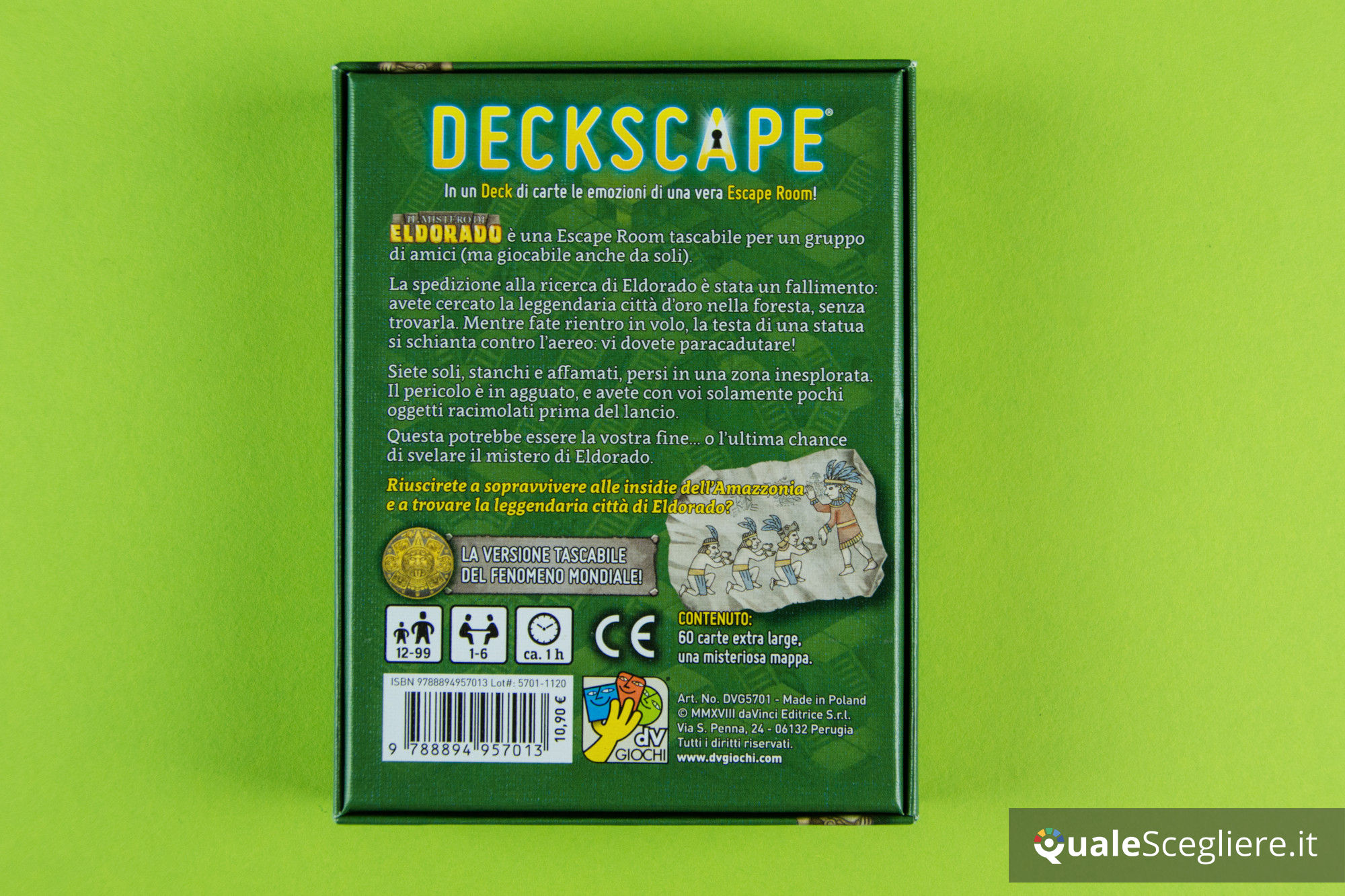 dV Giochi Deckscape Il mistero di Eldorado