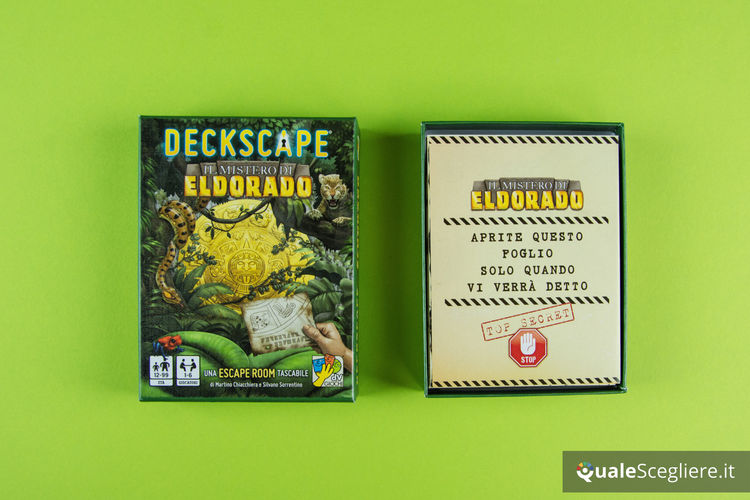 dV Giochi Deckscape Il mistero di Eldorado