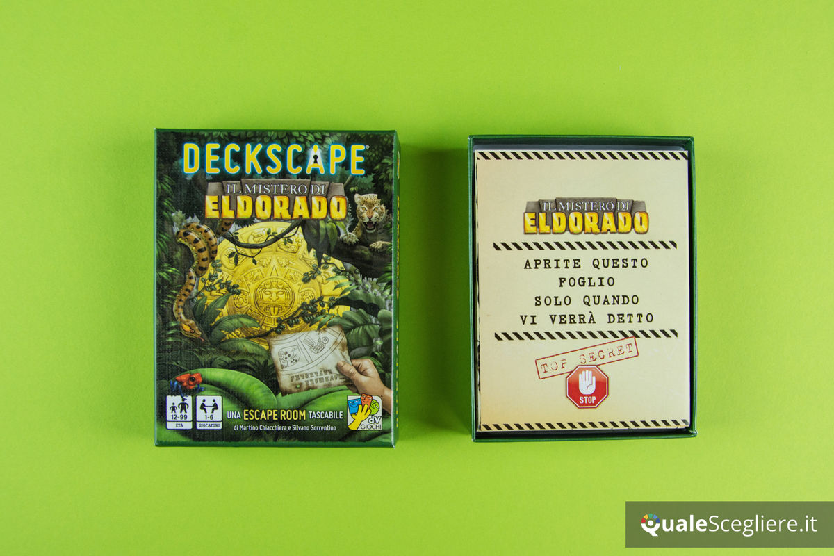 dV Giochi Deckscape Il mistero di Eldorado