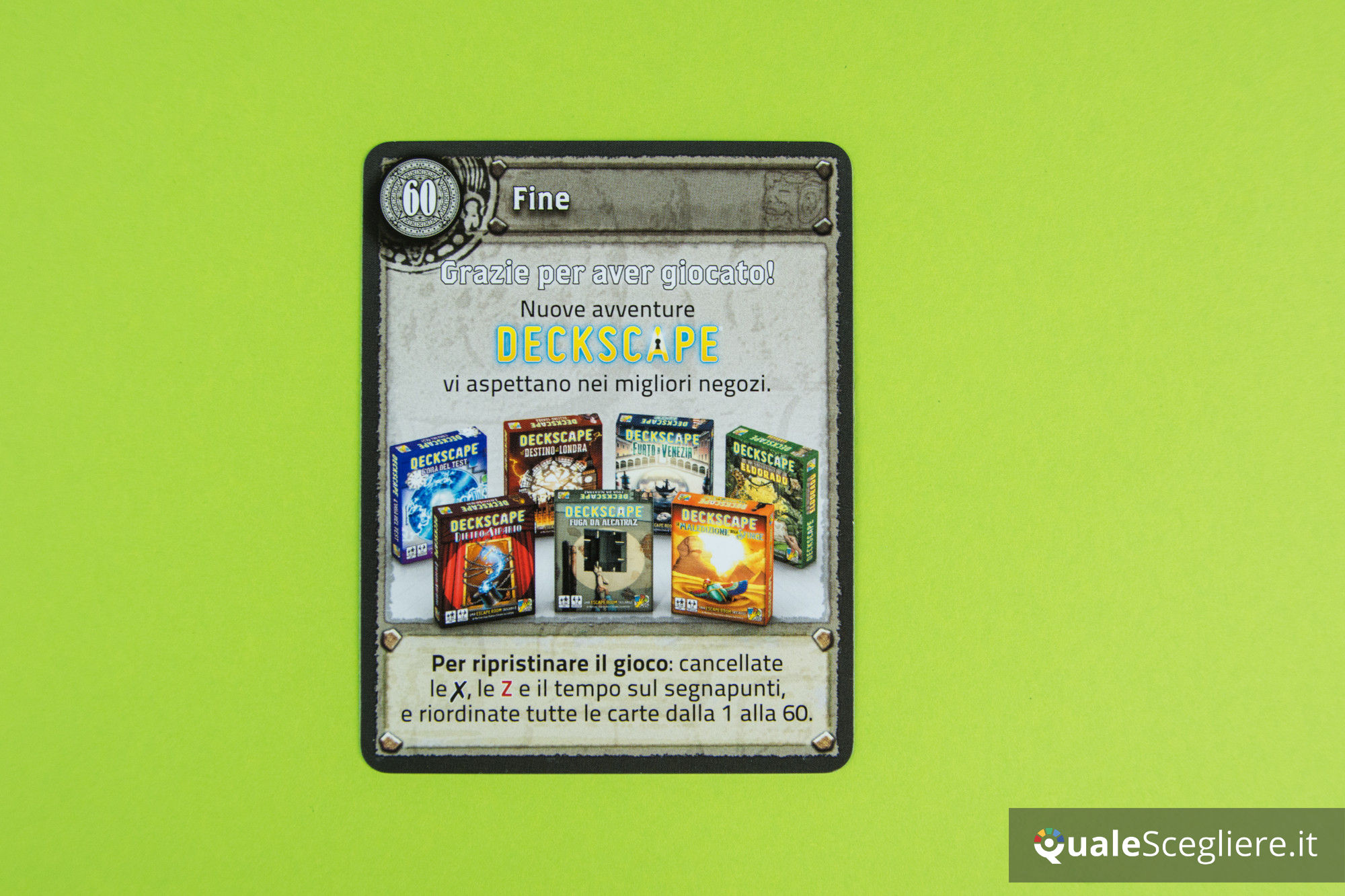 dV Giochi Deckscape Il mistero di Eldorado