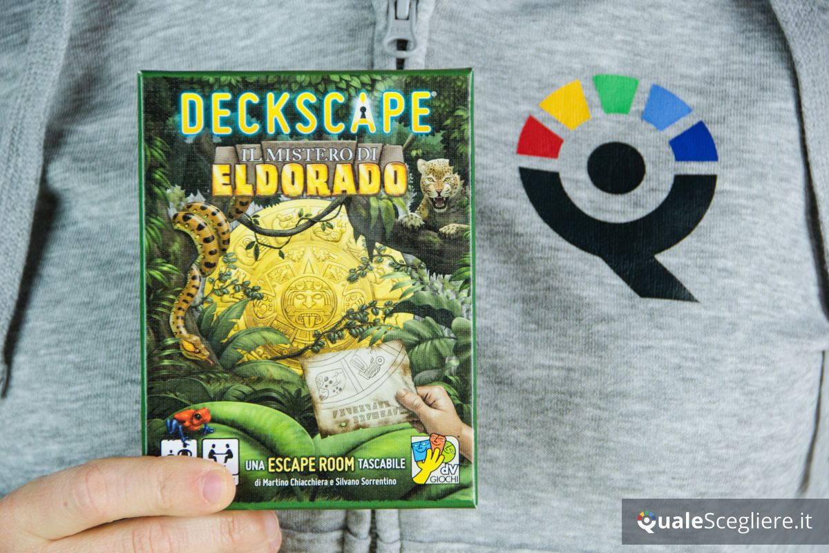 dV Giochi Deckscape Il mistero di Eldorado