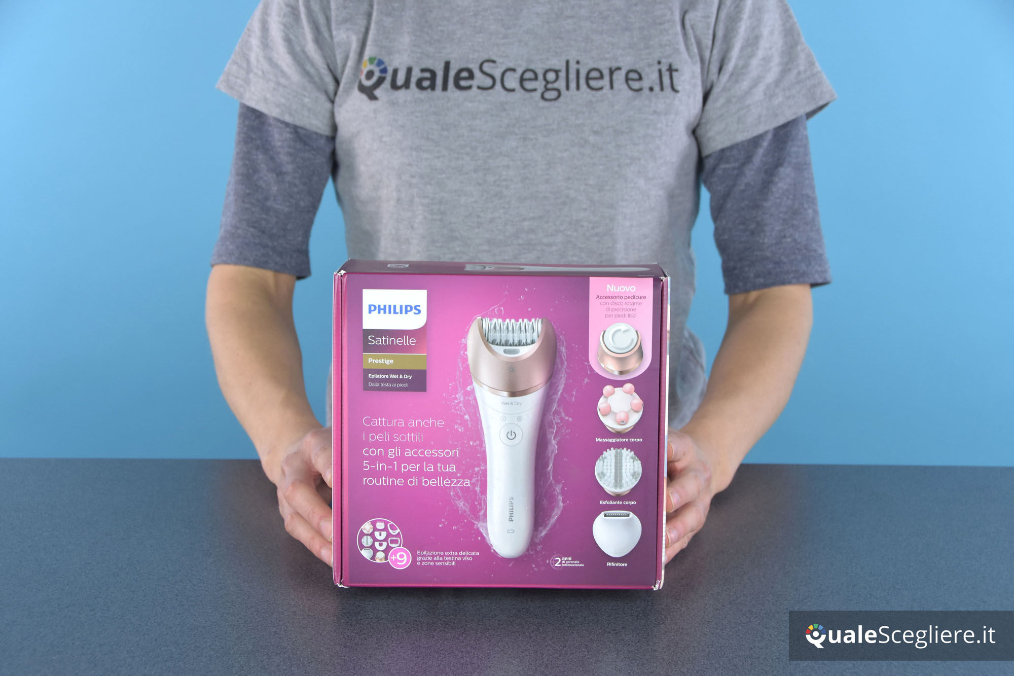 Philips Satinelle Prestige BRE652