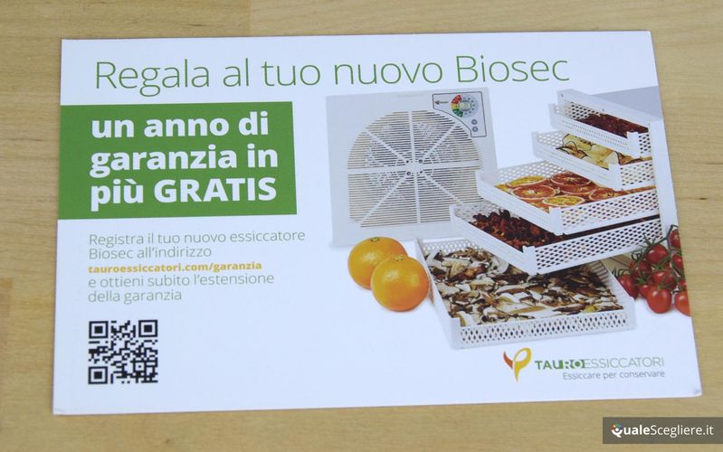 Tauro Essiccatori Biosec Domus B5