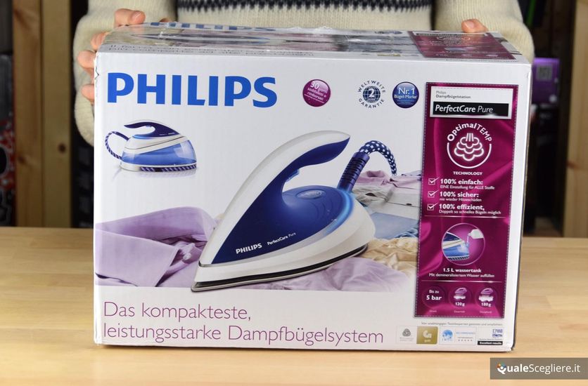 Bügeleisen Philips Perfect Care Pure Blinkt Grün www.qualescegliere.it