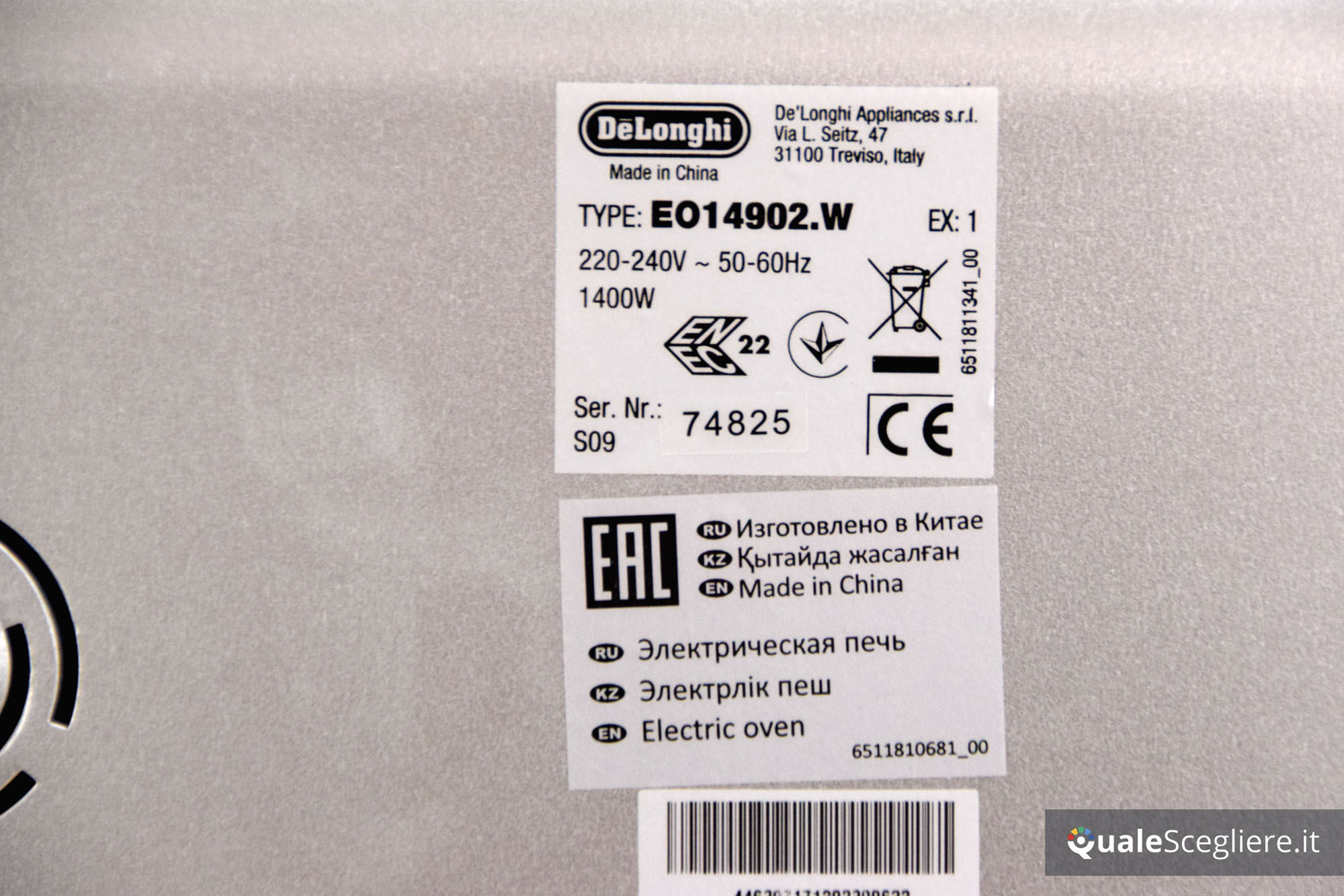 De'Longhi Sfornatutto Classic