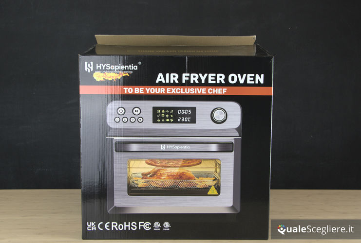 Recensione HYSapientia Air Fryer Oven HYS-AFO-01A