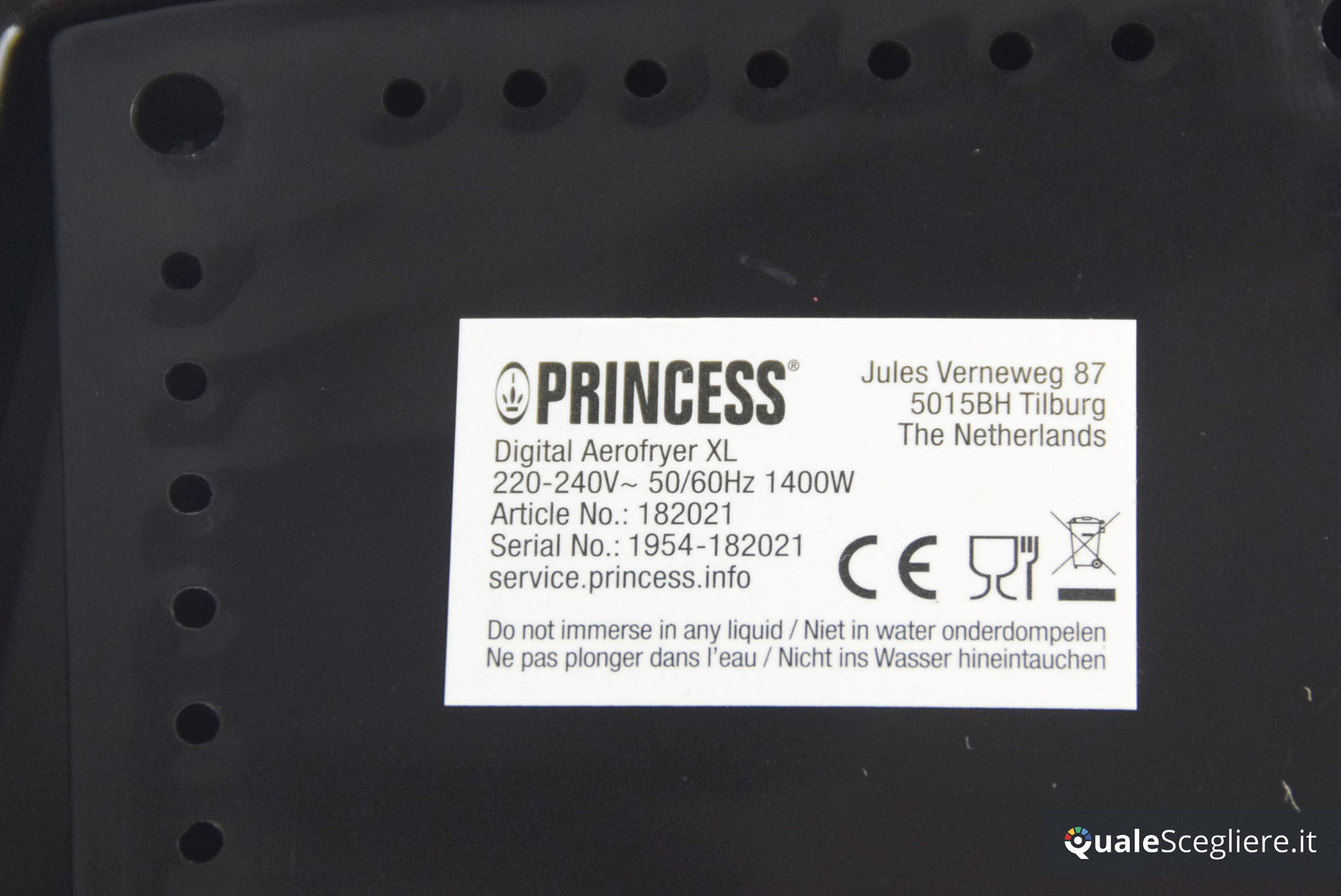 Princess Digital Aerofryer XL 182021