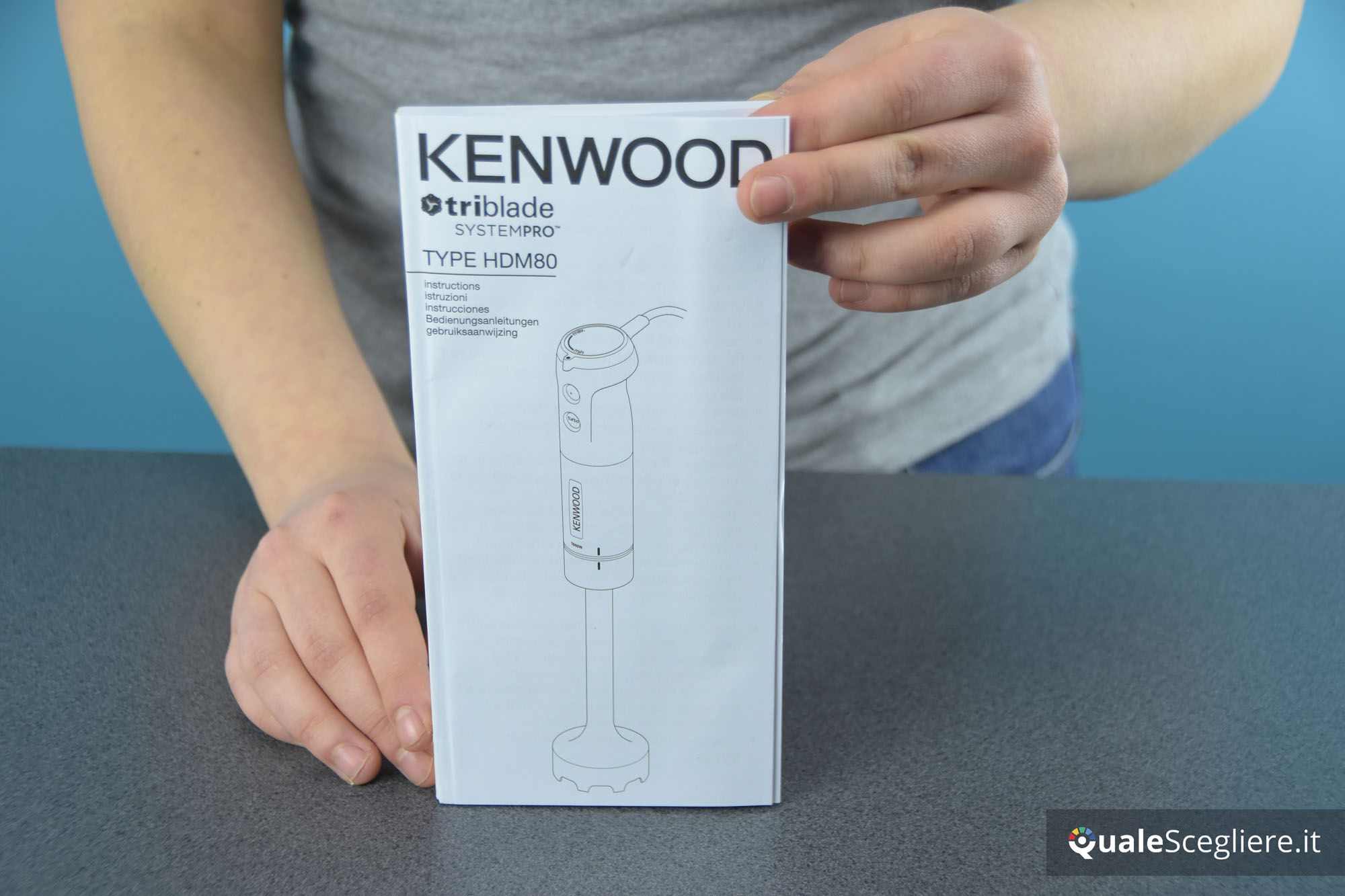 Kenwood Triblade System Pro HDM804SI
