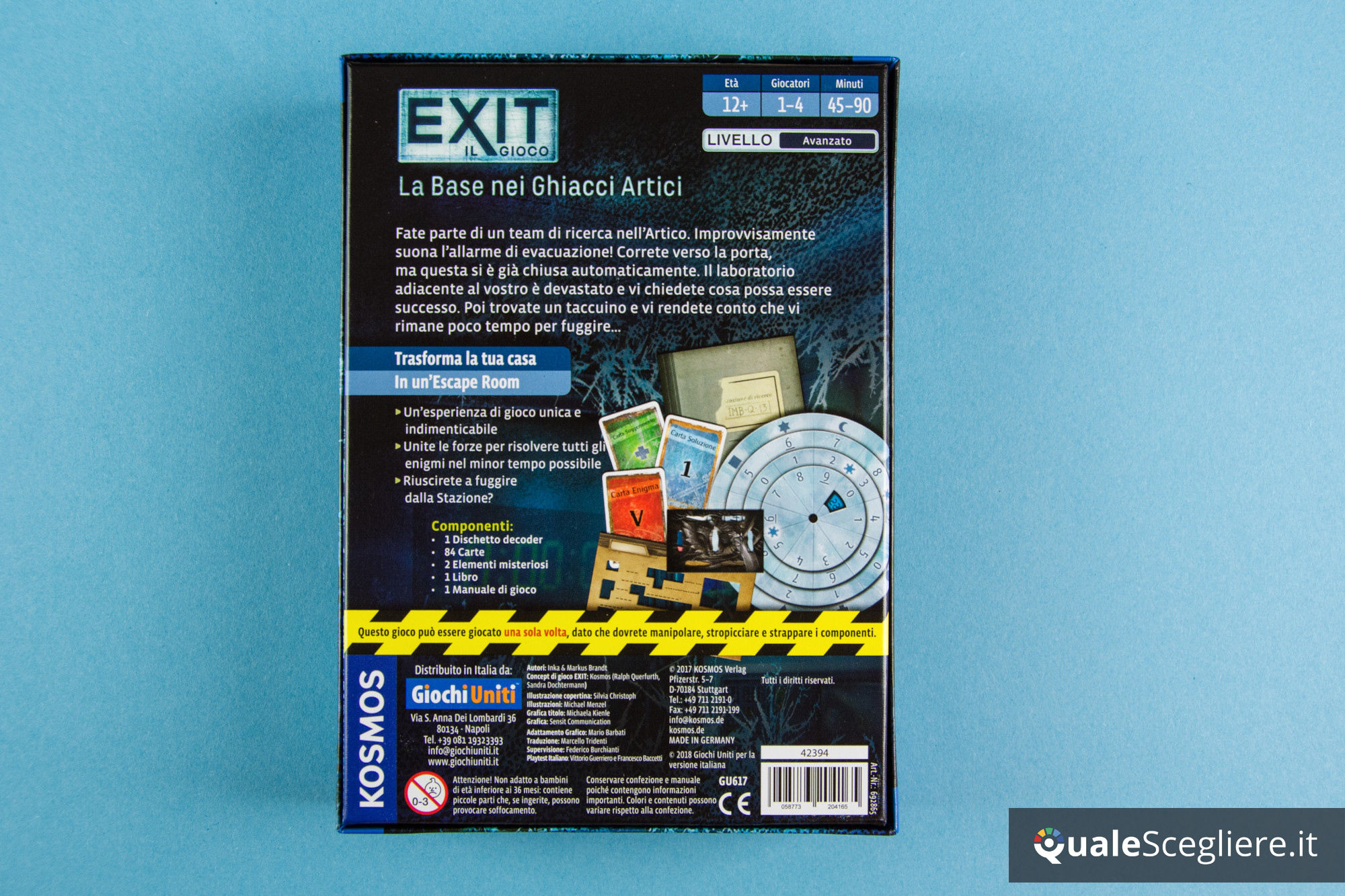 Giochi Uniti Exit Il gioco La base nei ghiacci artici